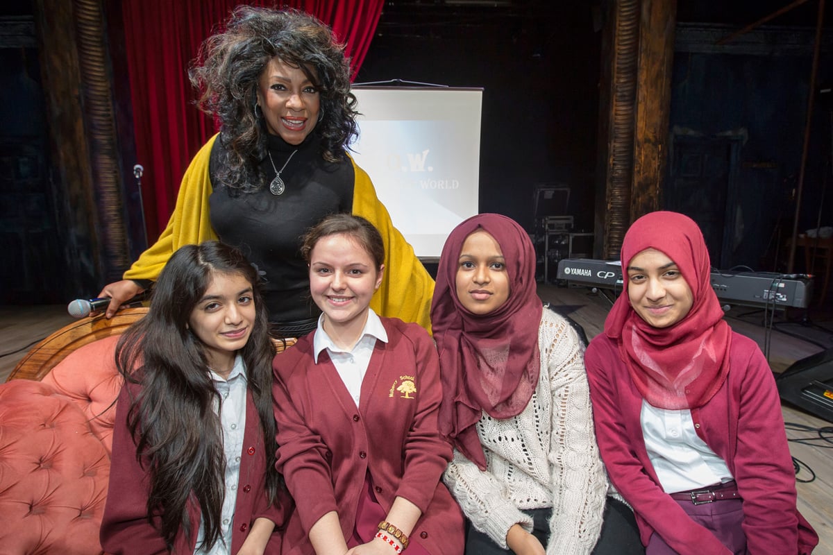 Dare to dream: pupils get Supreme life lessons from Motown legend Mary Wilson | London Evening Standard
