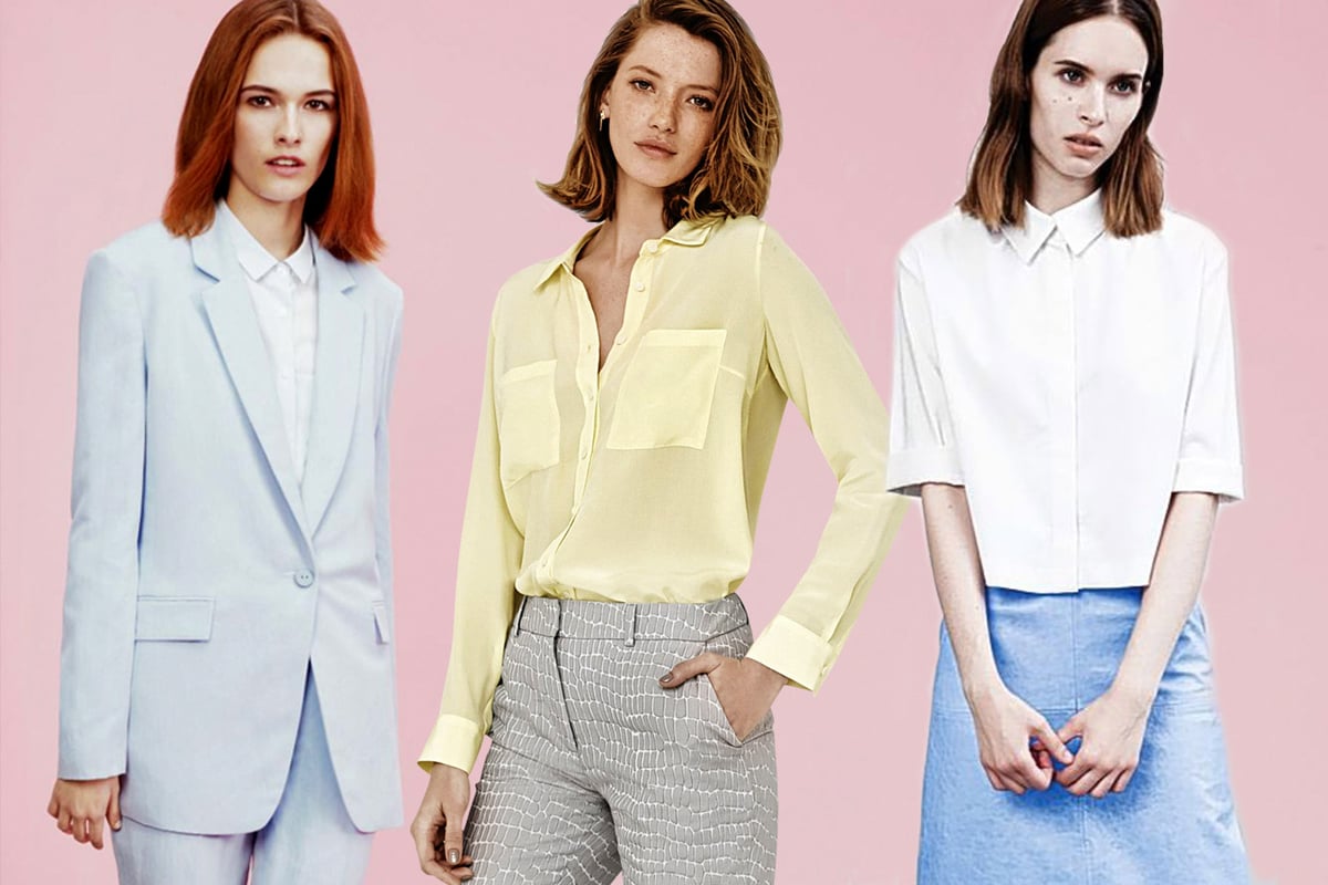 Powder pink, cornflower blue and lemon yellow... spring fashion is all about pastels | London Evening Standard