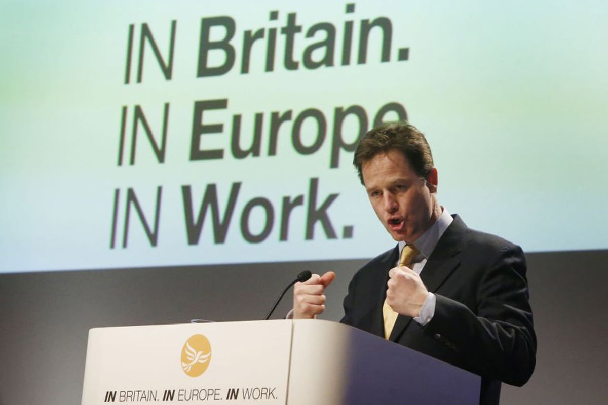 Nick Clegg warns over lure of 'false patriotism' in Scottish independence vote | London Evening Standard
