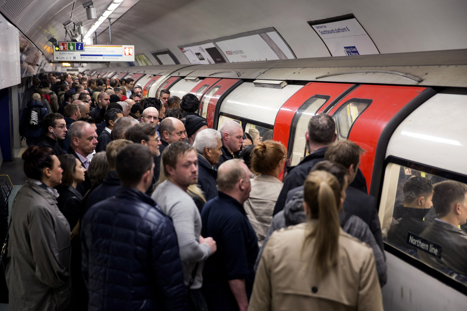 Tube and train passengers warned not to make a dash for the doors