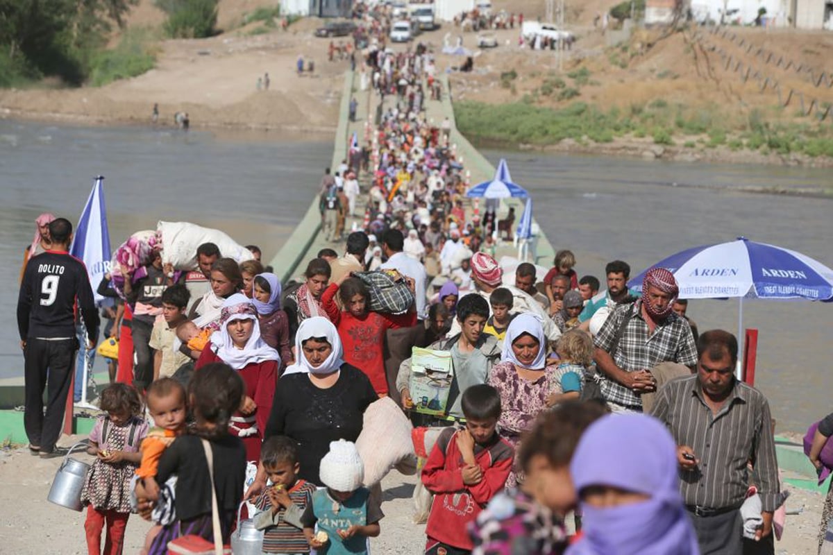 Iraq: We’re fleeing because jihadists told us – Convert to Islam or we slaughter you | London Evening Standard