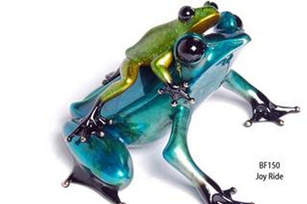 Valuable set of bronze frogs stolen from art gallery | London Evening Standard