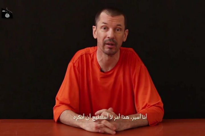 British IS hostage John Cantlie: A British photographer who was abducted in 2012 with US journalist James Foley | London Evening Standard
