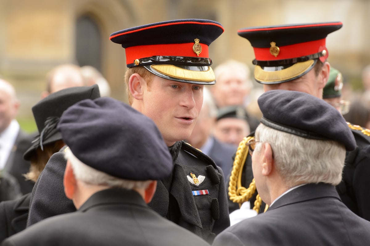 Prince Harry meets veterans as he opens Field of Remembrance at Westminster Abbey | London Evening Standard