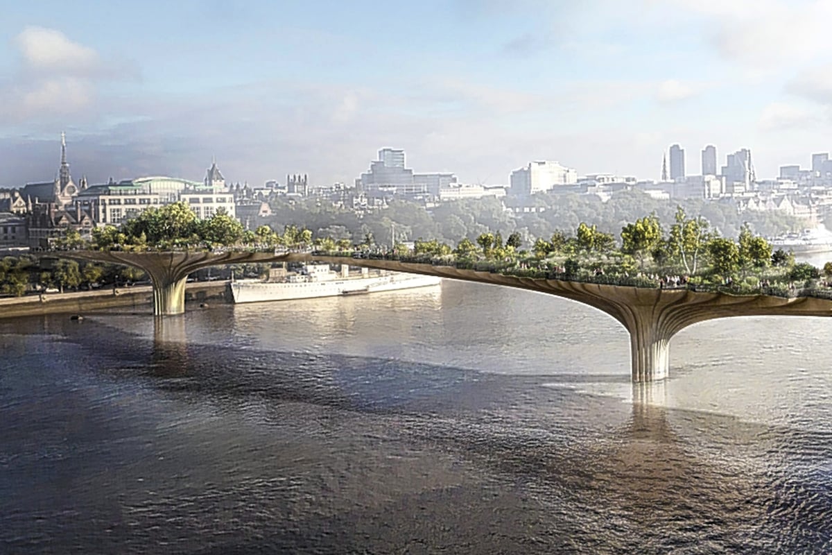 London Garden Bridge visitors set to have their mobile phone signals tracked under draconian measures | London Evening Standard
