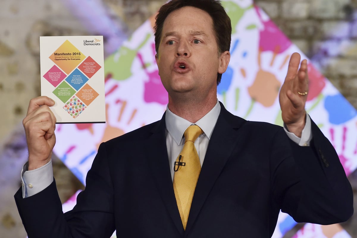 Nick Clegg tells students: I know you are angry, but please still vote Lib Dem in General Election | London Evening Standard