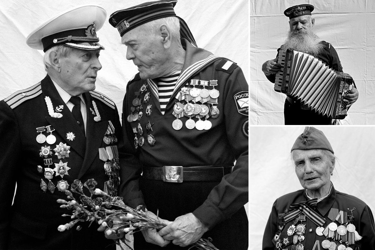 VE Day, 70 years on: photographer James Hill puts Russian heroes in the frame | London Evening Standard