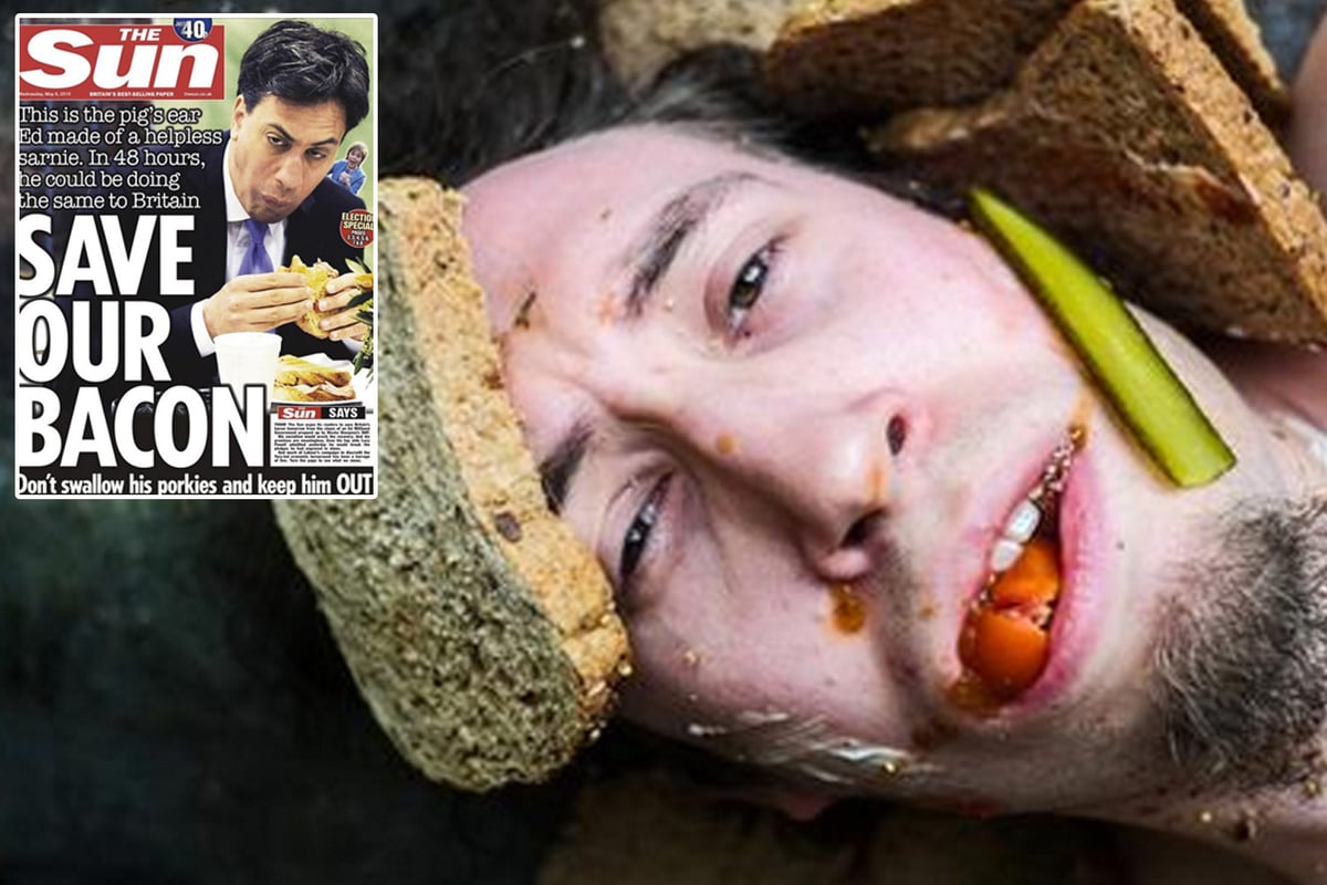 #JeSuisEd: Ed Miliband supporters share ugly food selfies in support of Labour leader after The Sun's unflattering front page | London Evening Standard