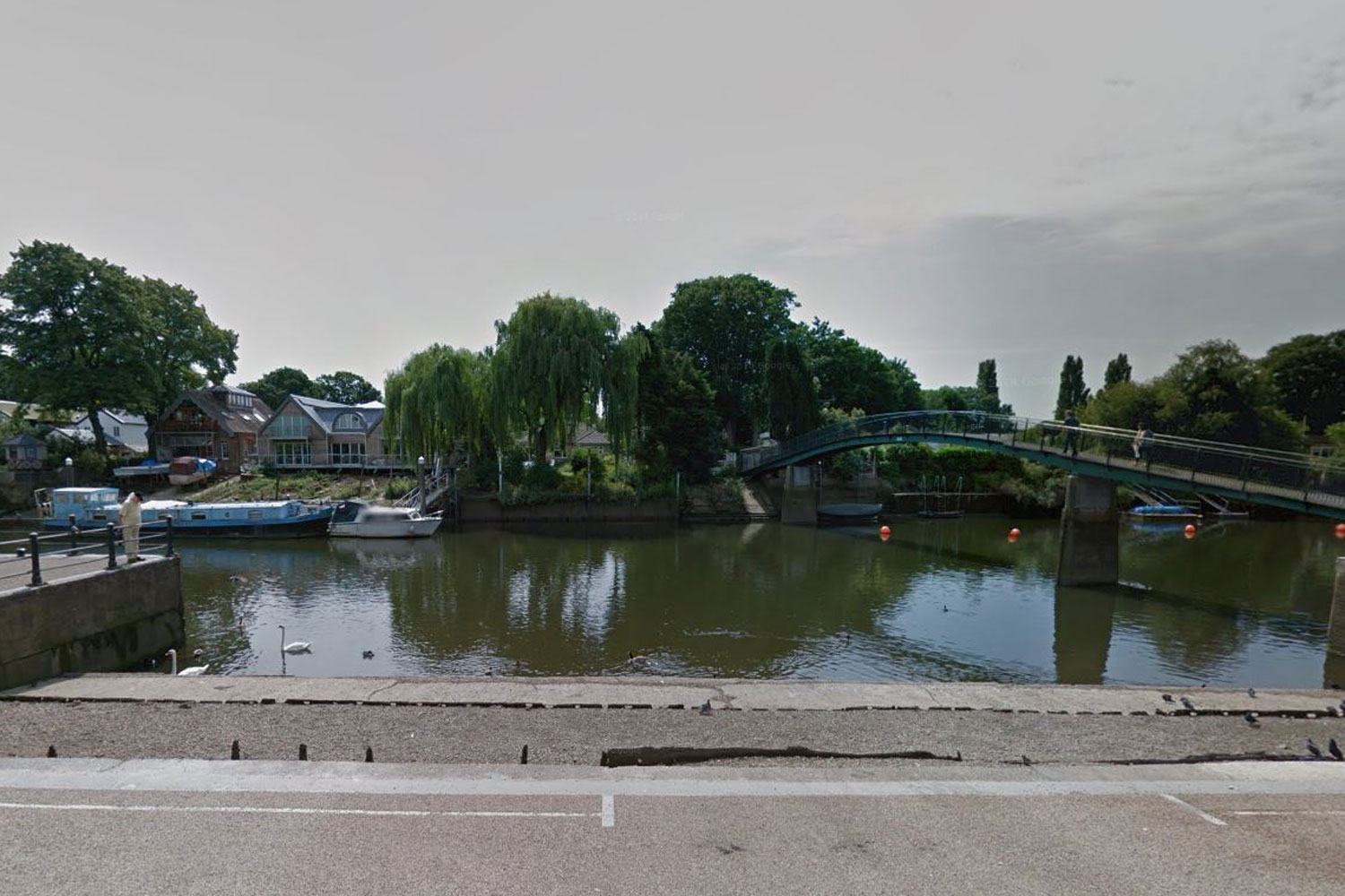 Thames island residents fight to save car park in development battle
