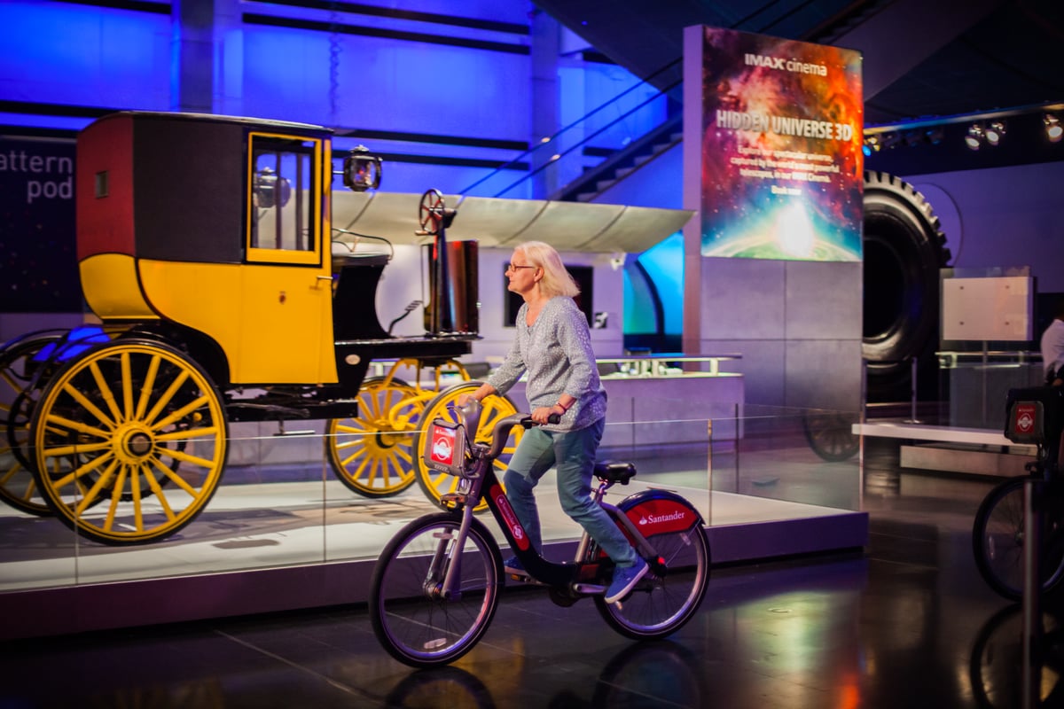 Santander’s Summer of Cycling Kicks off with Private Bike Tours at the Science Museum | London Evening Standard