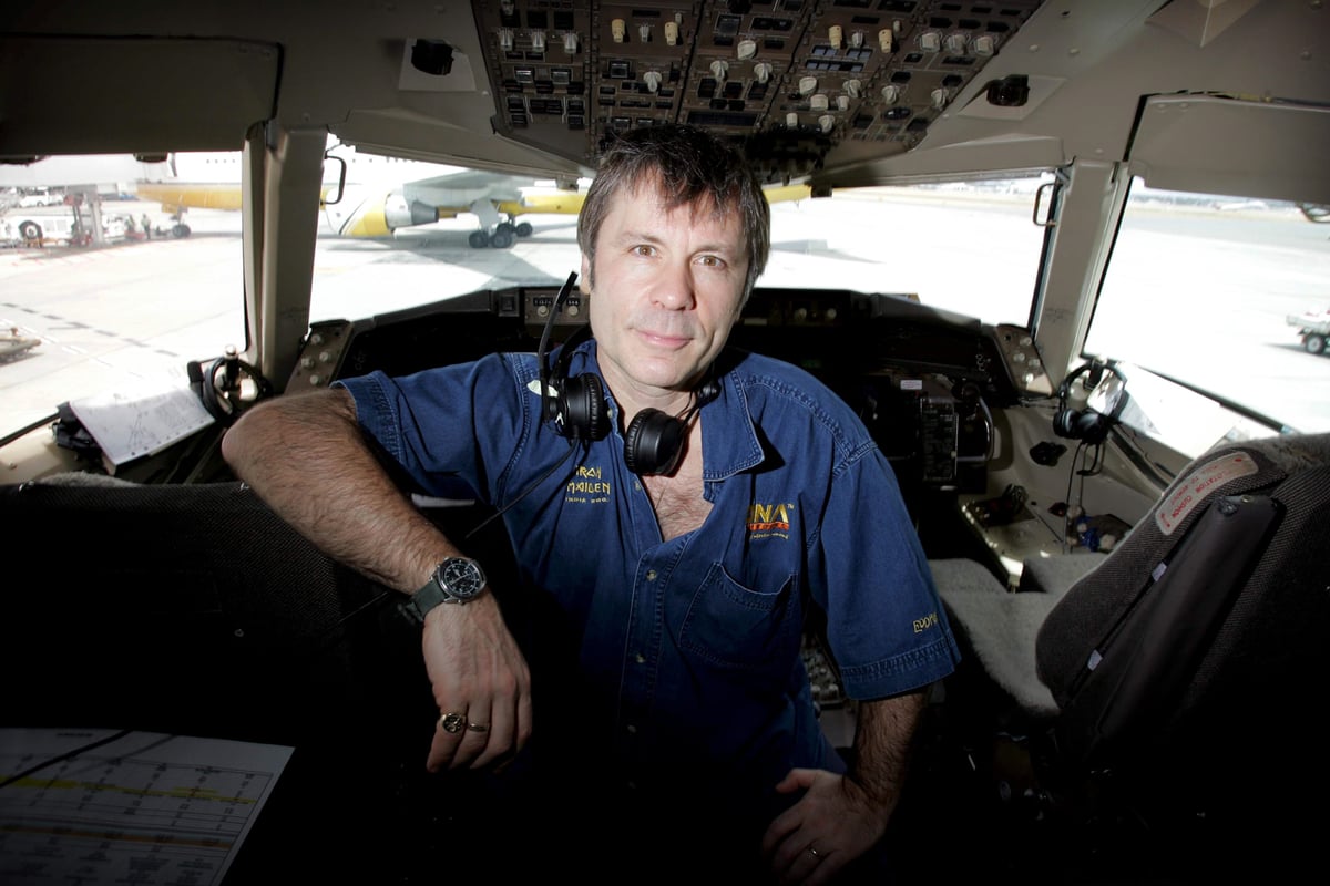 Iron Maiden star Bruce Dickinson sets up shop in Harrods to sell £2m private jets | London Evening Standard