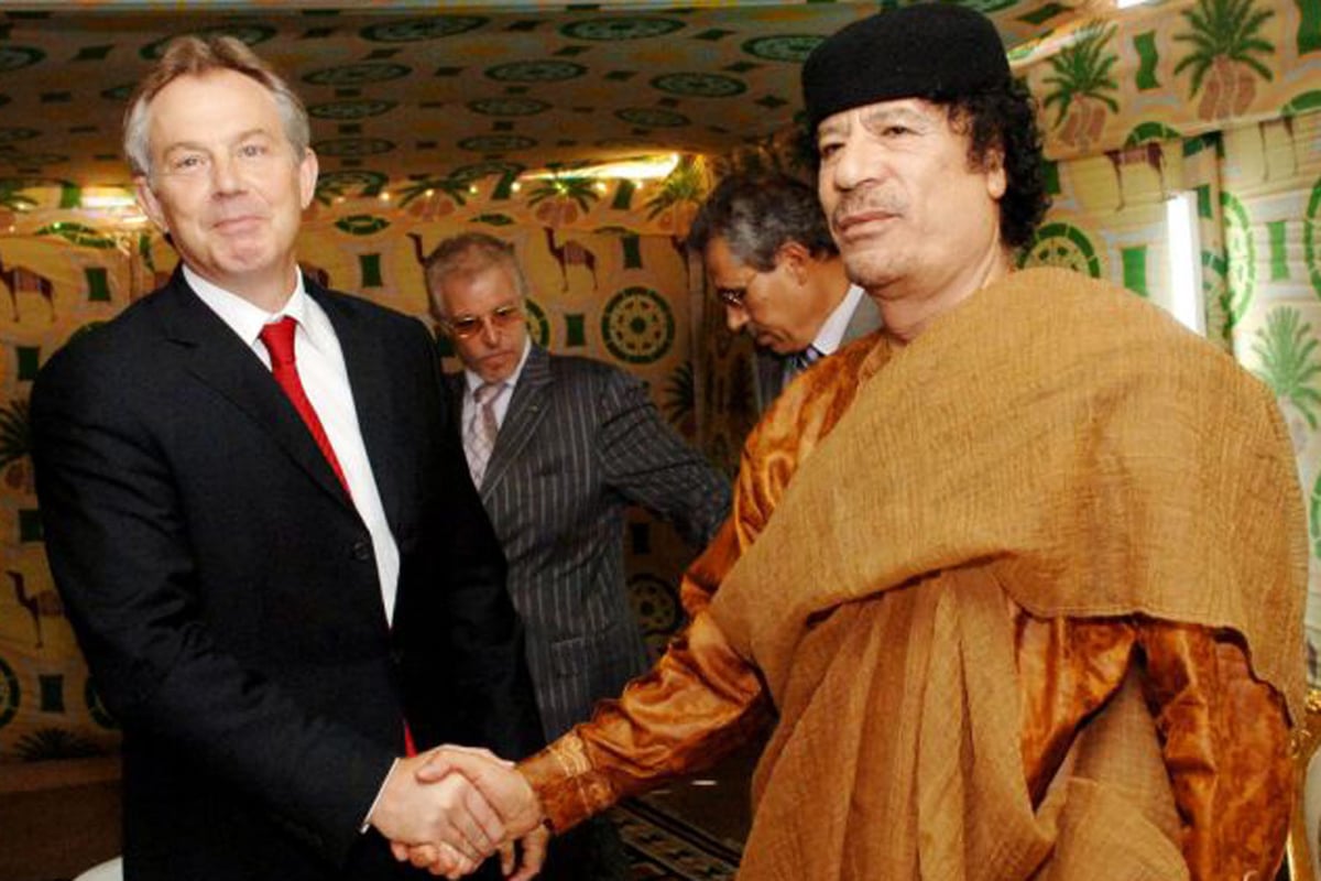 Tony Blair facing questions over claims he 'tried to save Muammar Gaddafi' before Libyan dictator was ousted | London Evening Standard