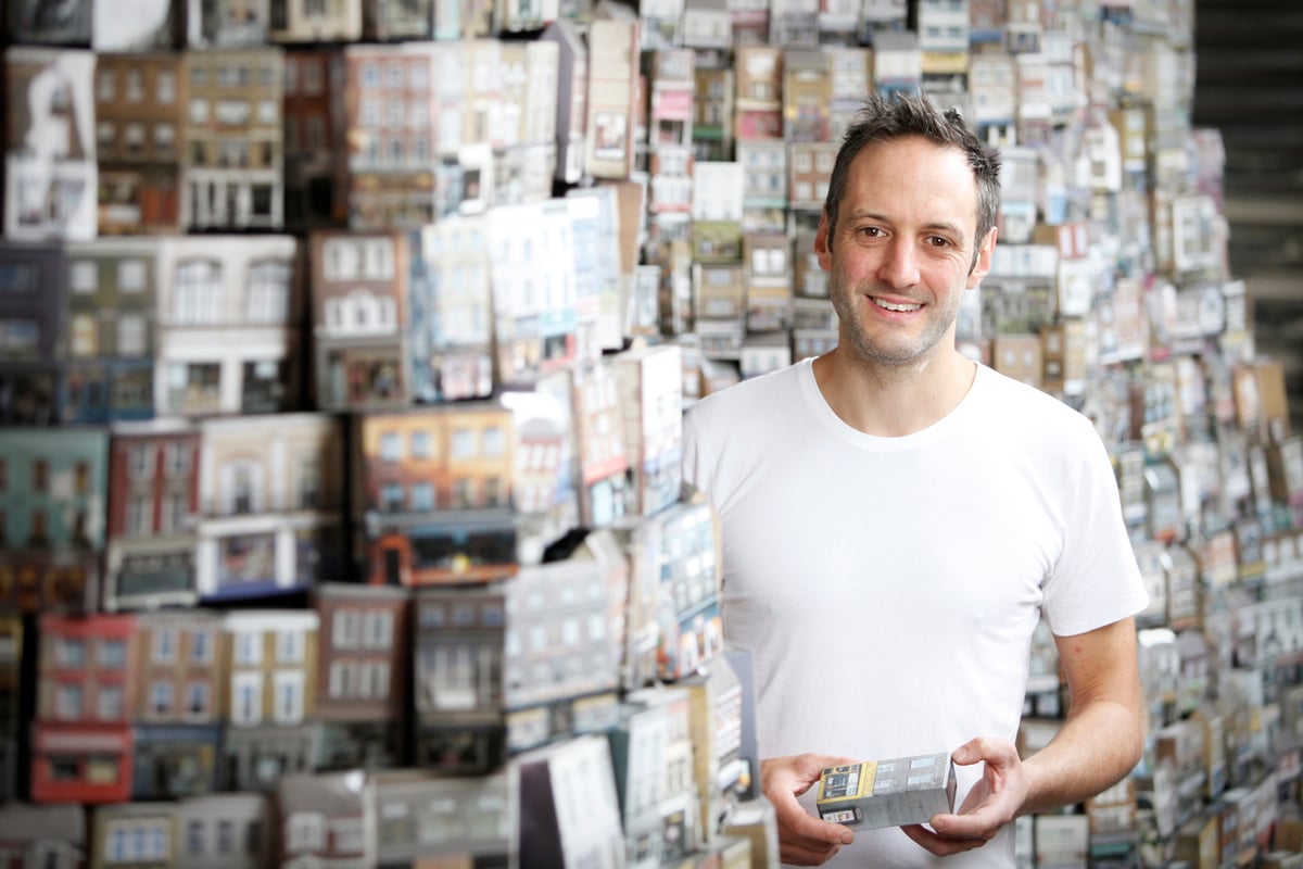 Let's talk shops: Barnaby Barford creates 3,000 china replicas of retail outlets | London Evening Standard