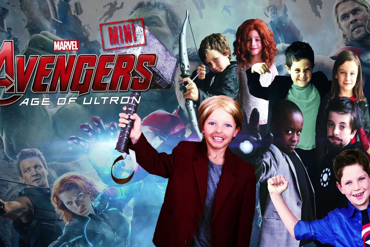 Marvel’s Avengers: Age of Ultron: Mini Avengers attempt to lift Thor’s hammer | London Evening Standard