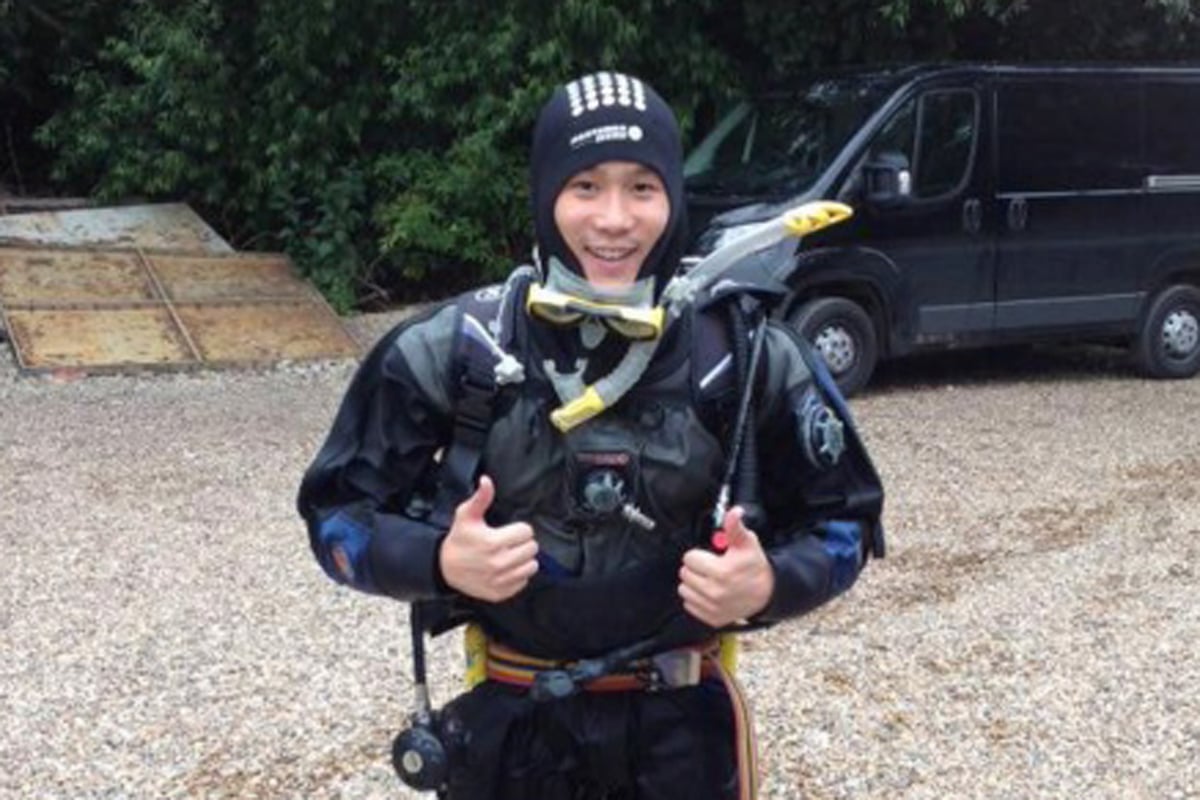 Timothy Chu: Family tribute to Met constable killed while deep sea diving in Canada | London Evening Standard