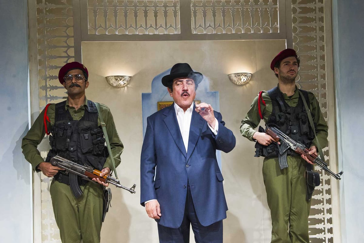 Dinner With Saddam, theatre review: A lurid and silly romp with political message at its heart | London Evening Standard