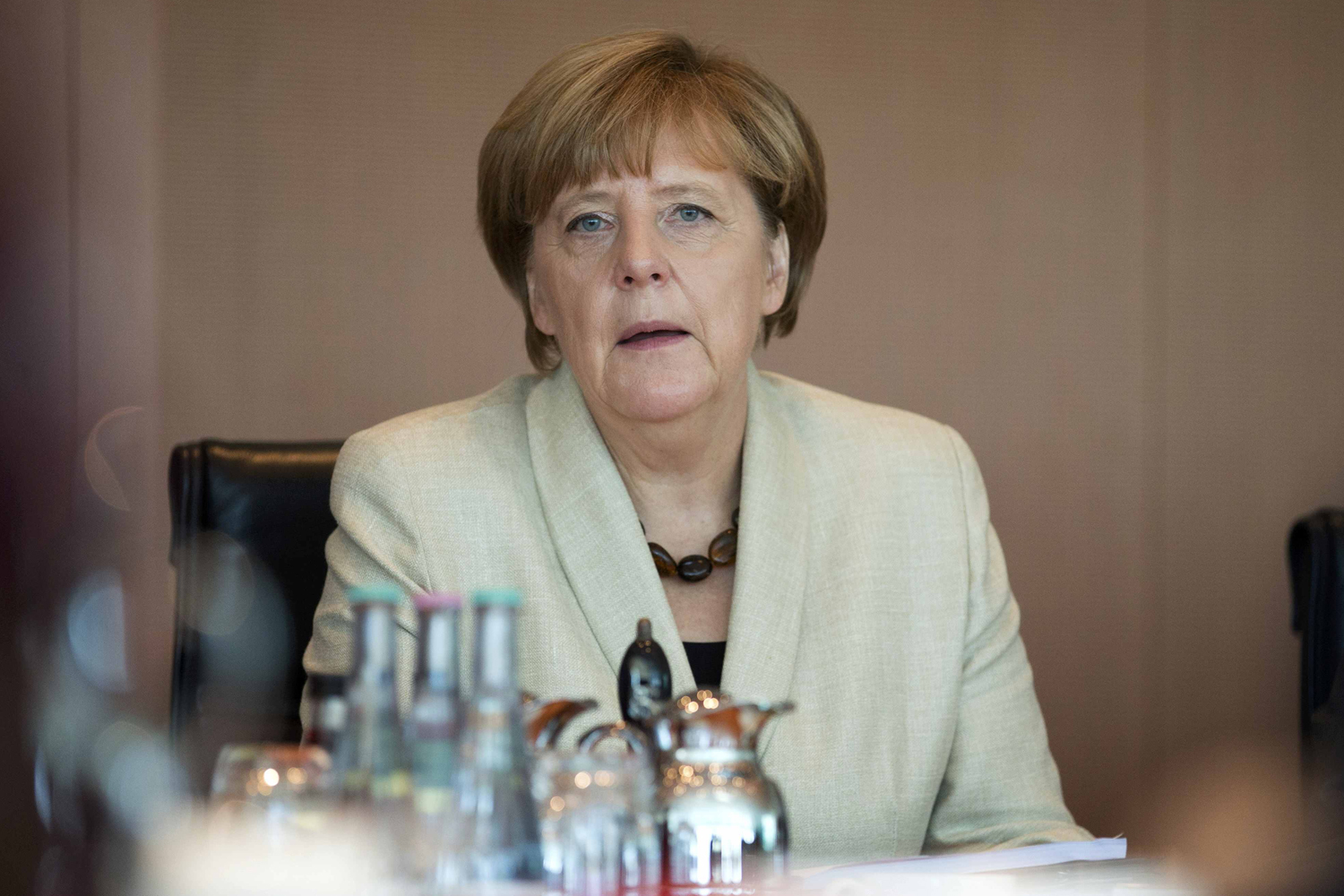 'The pressure is mounting on Merkel but she has right on her side'