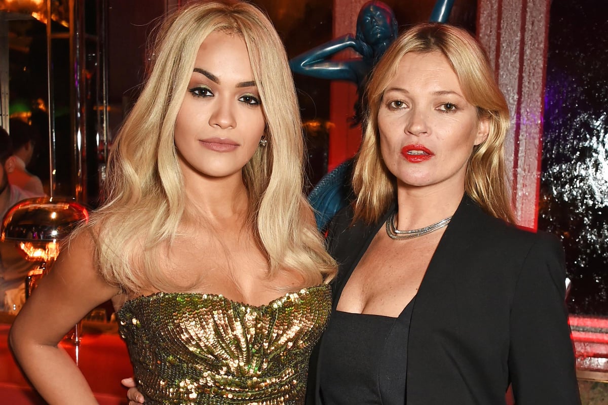 Rita Ora dazzles in figure-hugging gold dress as she joins Kate Moss at Sexy Fish restaurant launch | London Evening Standard