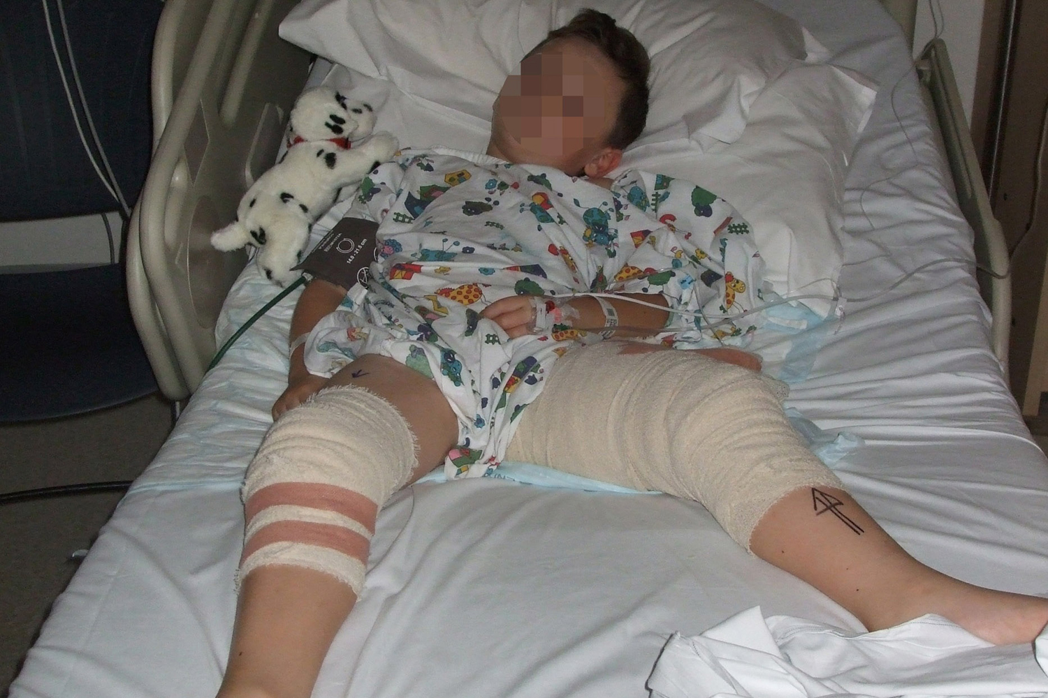 Pictured: Innocent boy, 7, shot on his own doorstep in 'gangland feud'