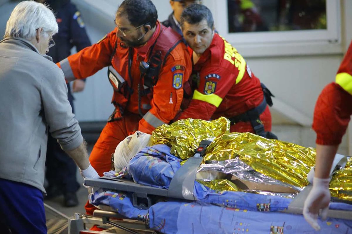 Romania fire: 27 dead after pyrotechnic show at Halloween party sparks huge blaze at club | London Evening Standard