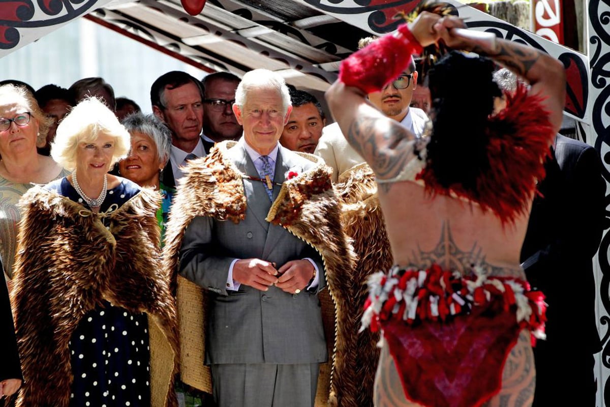 Prince Charles greeted with fearsome haka by Maori warriors in New Zealand | London Evening Standard