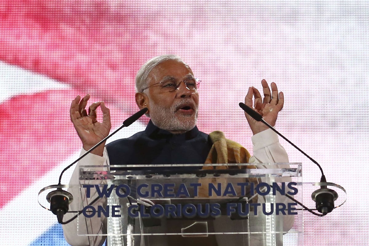 Tens of thousands pack Wembley Stadium for rally to welcome Indian Prime Minister Modi | London Evening Standard