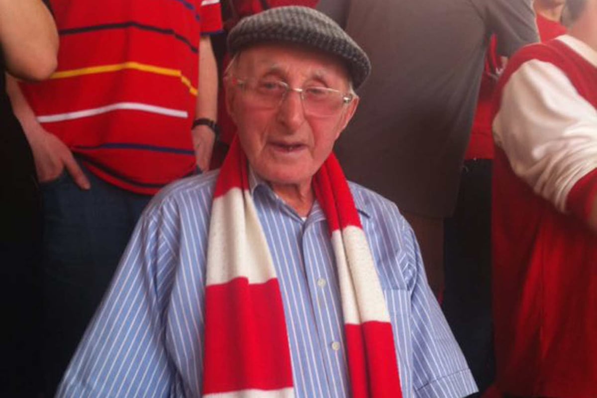 Tributes to Arsenal fan Ernie Crouch who died after being blown into a bus on his way to match | London Evening Standard
