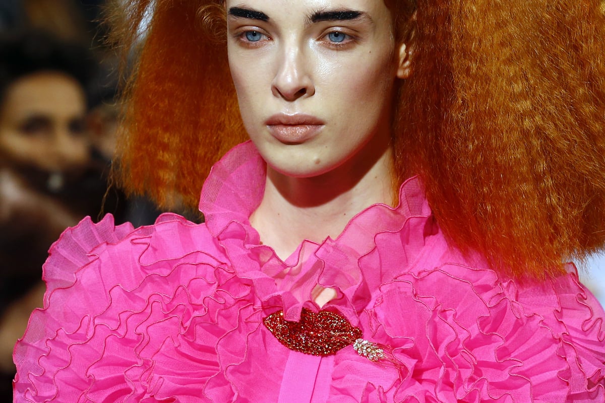 Schiaparelli serves up food for thought on Haute Couture runway with Olivia Palermo and Kate Bosworth sitting front row | London Evening Standard