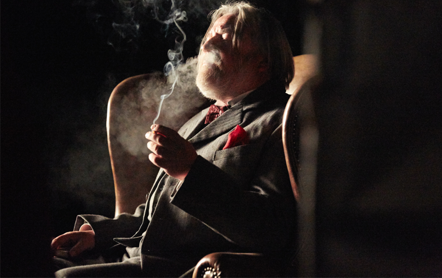 Ray Winstone stars as HG Wells