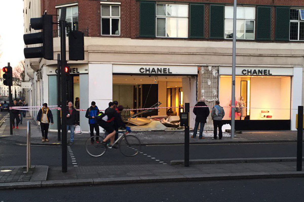 Handbags worth tens of thousands of pounds stolen in Chanel ram raid | London Evening Standard