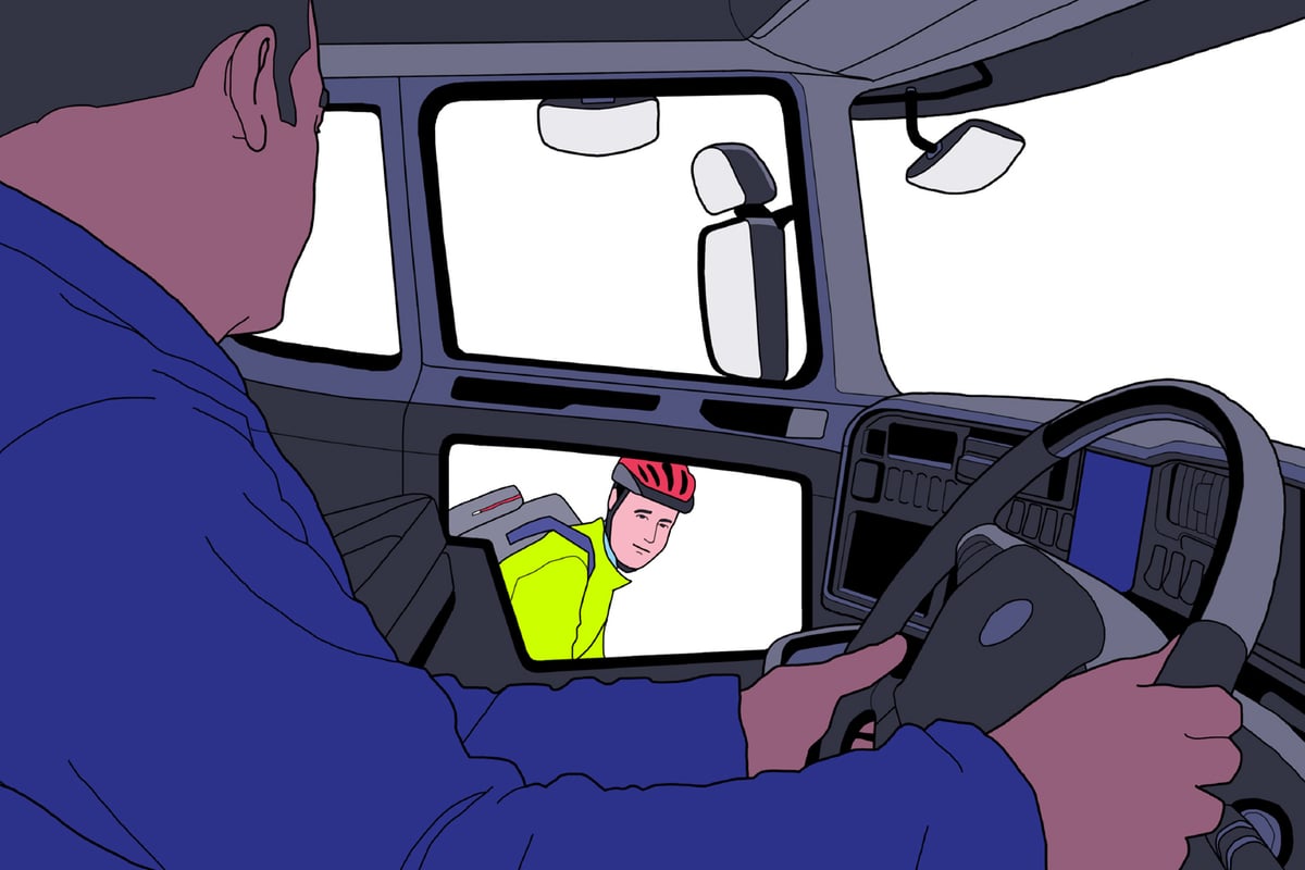 Row over plan for compulsory glass panels in lorry doors to protect cyclists | London Evening Standard