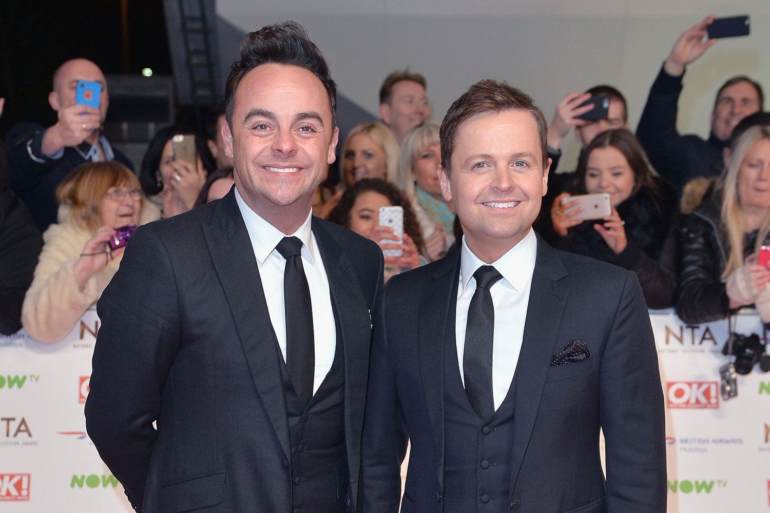 RTS Awards nominations: Ant and Dec receive nod for 15th time
