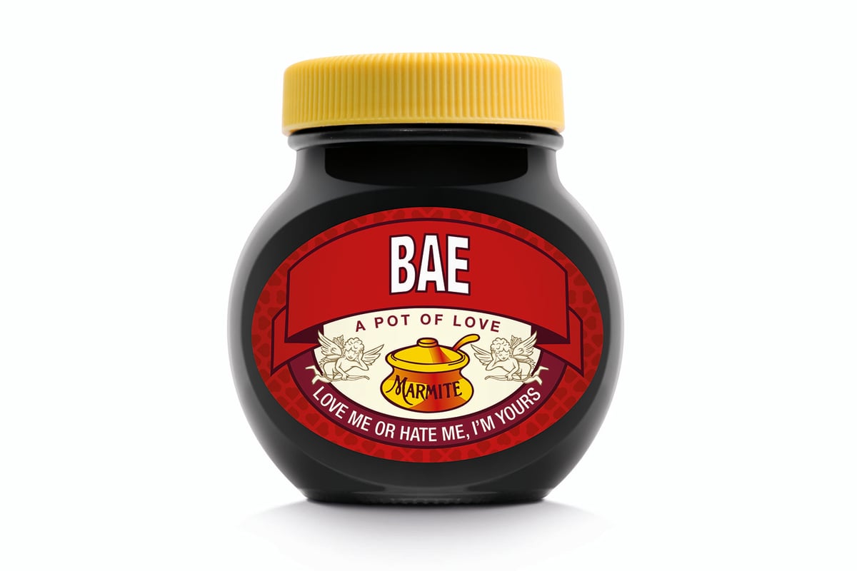 Marmite is banning the word ‘bae’ from its personalised jars | London Evening Standard