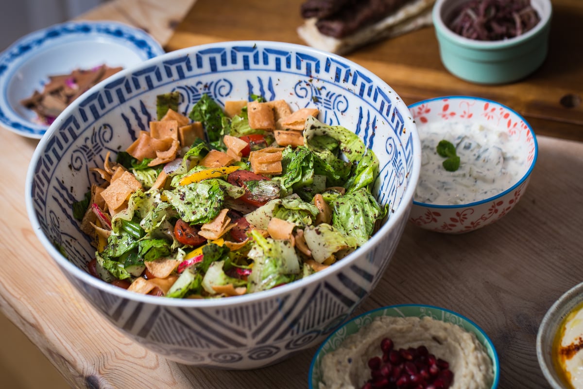 Fattoush Salad recipe from Iraqi chef Philip Juma  | London Evening Standard