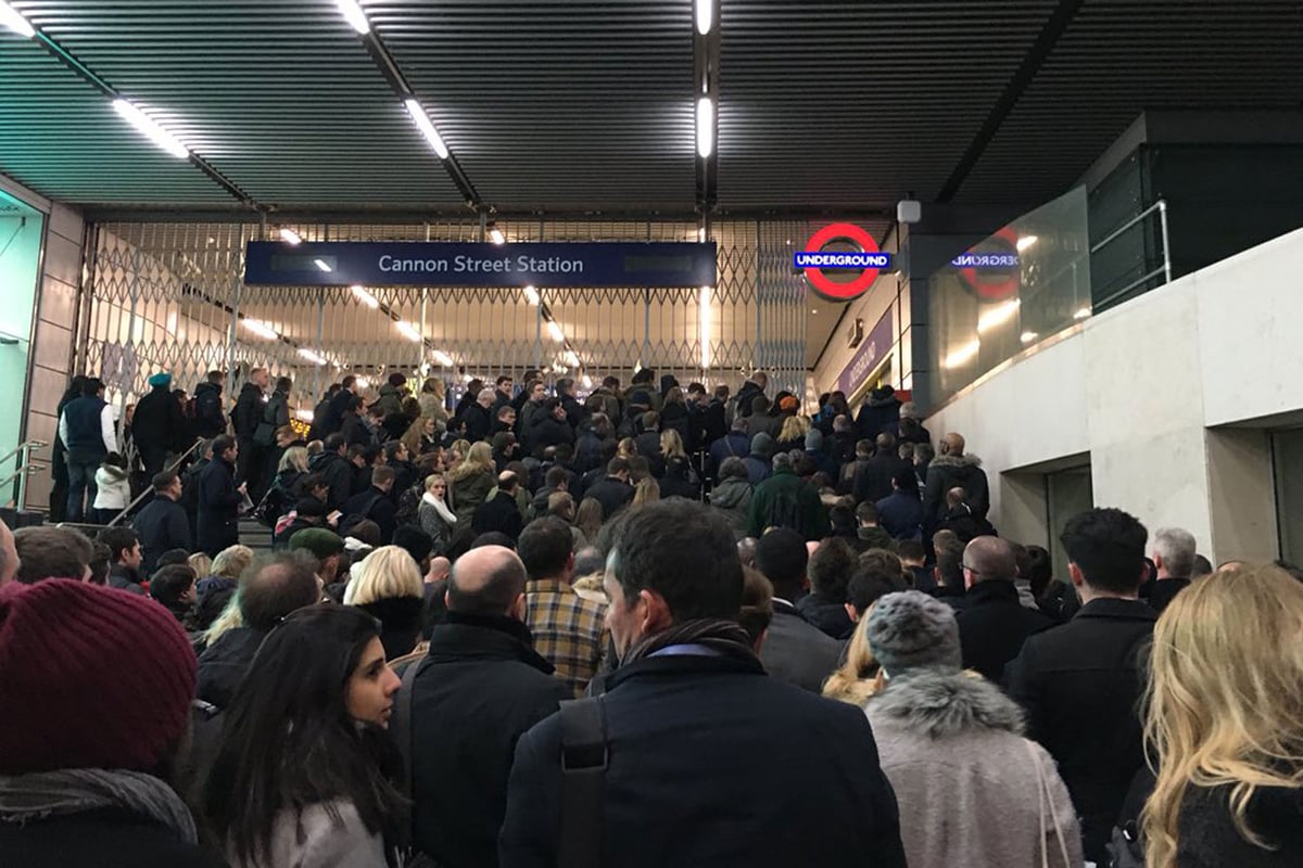 Storm Imogen: Commuters face 'hell on earth' as weather wreaks rush-hour havoc | London Evening Standard