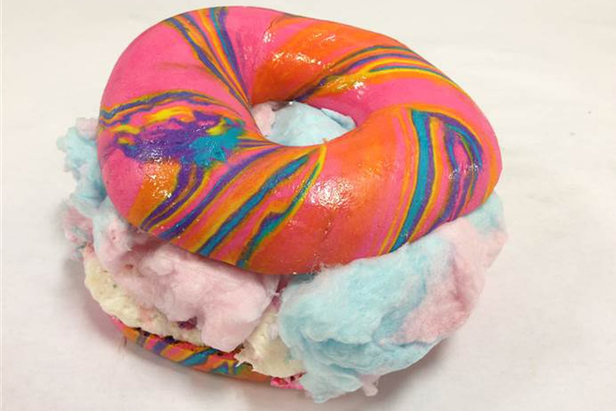 Why the Rainbow Bagel is the new 'it' food that everyone in New York is talking about | London Evening Standard