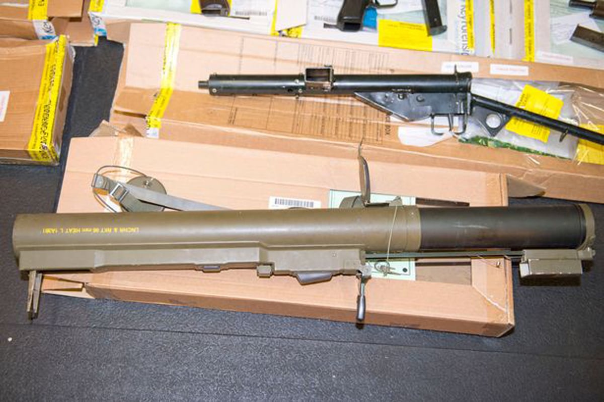 Police seize Britain's biggest ever haul of illegal guns - including rocket launcher - from parish council chairman | London Evening Standard