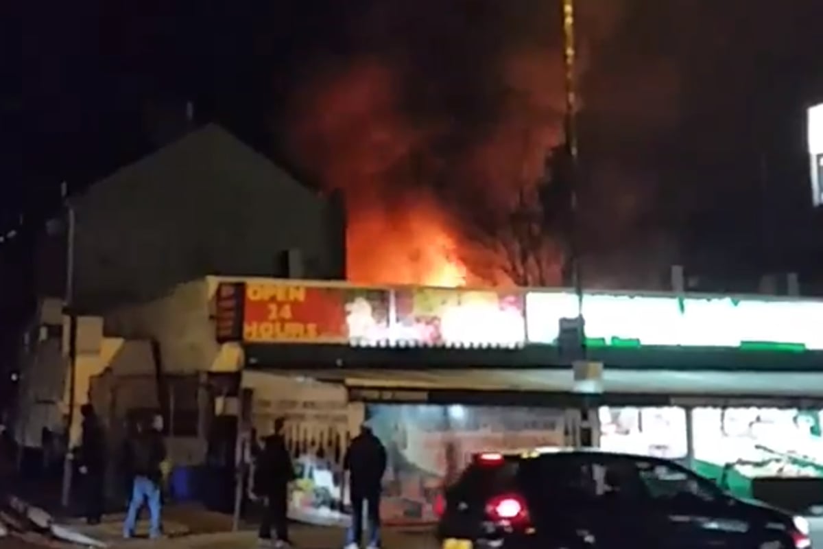 East London neighbours flee homes over shop fire explosion fear | London Evening Standard
