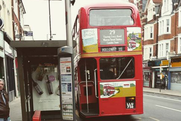Commuters' delight as vintage Routemasters return to London roads
