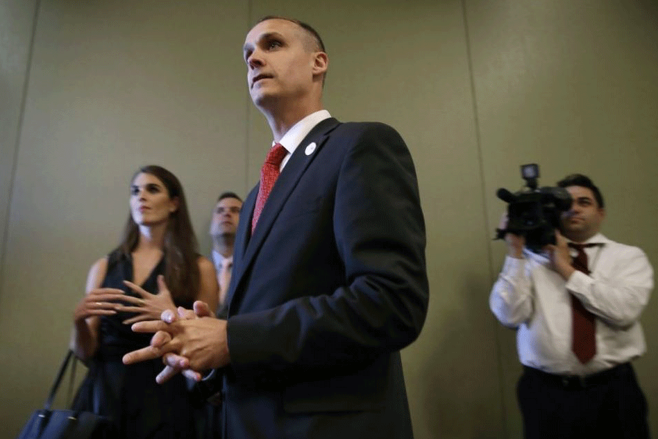 Corey Lewandowski: Donald Trump's campaign manager charged with assault | London Evening Standard