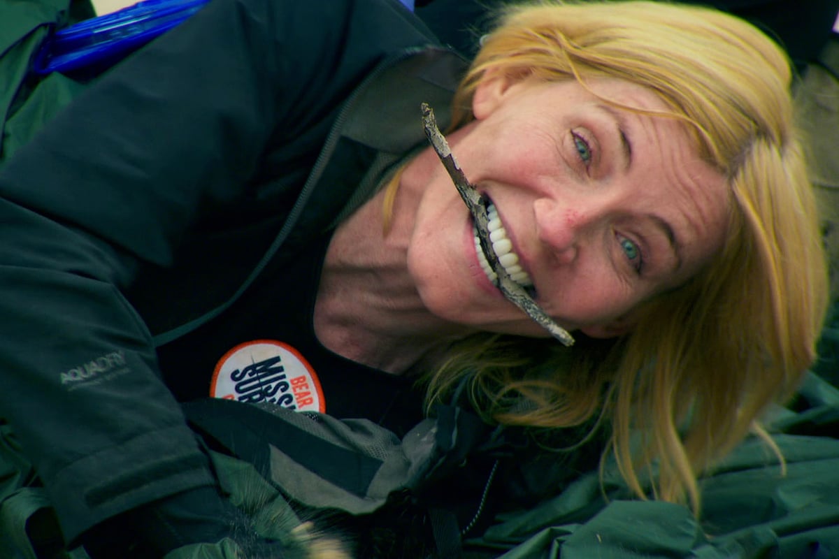 Bear Grylls Mission Survive: Michelle Collins, Jason Gardiner, Alex Scott and Samantha Barks take on gruelling ‘rectal rehydration’ enema | London Evening Standard