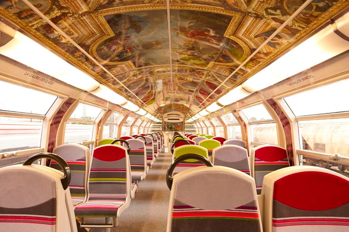 France’s national trains have been decked out to look like the Palace of Versailles | London Evening Standard