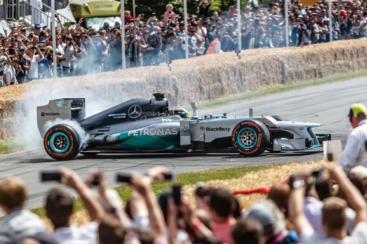 F1 stars take pole position at Goodwood Festival of Speed | London Evening Standard