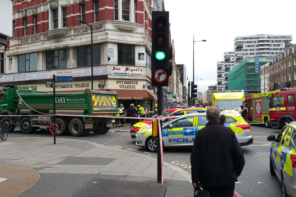 Edgware Road crash: Cyclist hit by truck in 'horrific' rush hour collision in central London | London Evening Standard