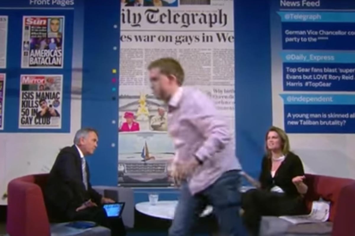 Owen Jones storms off Sky News paper review over Orlando shooting | London Evening Standard
