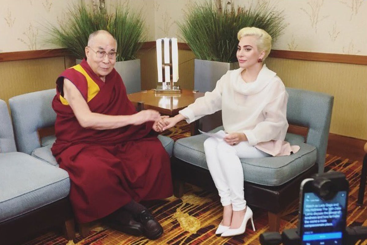 Lady Gaga ‘banned’ from China after meeting with Dalai Lama | London Evening Standard