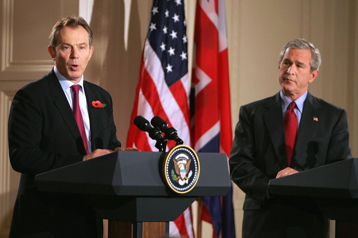 George W Bush backs Tony Blair amid Iraq criticism | London Evening Standard