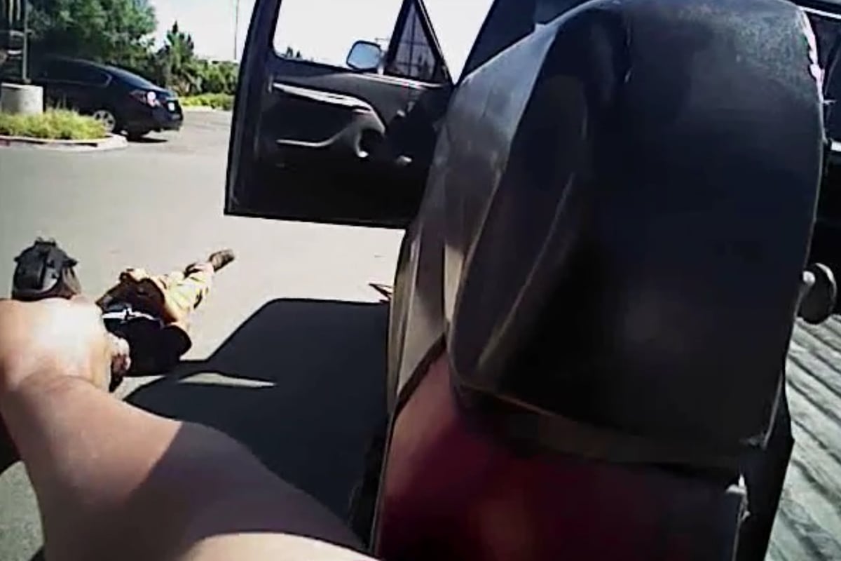 California police release Dylan Noble shooting footage | London Evening Standard