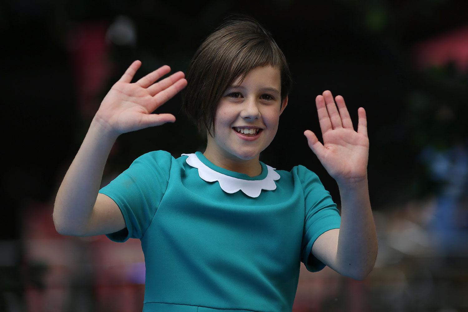 BFG cast praise 'talented' Ruby Barnhill at London premiere