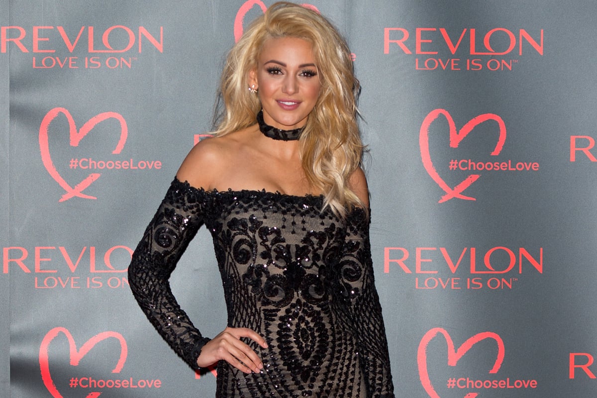 Michelle Keegan shows off her blonde hair as she parties at Masquerade Ball | London Evening Standard